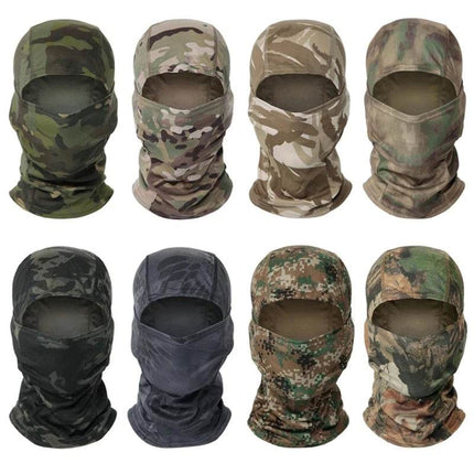 Tactical Camouflage Full Face Mask Balaclava - Balaclava - Fitness Essentials - Mad Fly Essentials