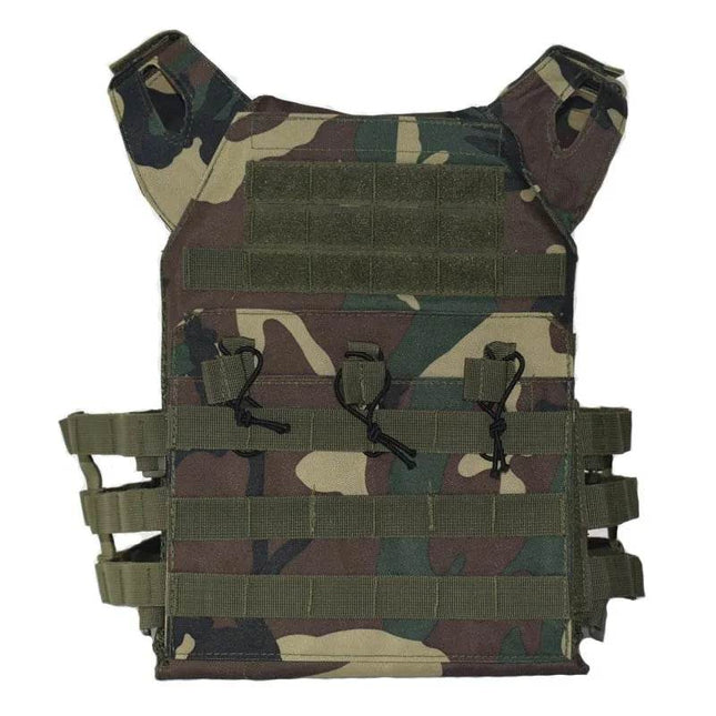 Tactical Molle Paintball Airsoft Vest Outdoor Essentials - Outdoor Essentials - Ruin Hawk - Mad Fly Essentials