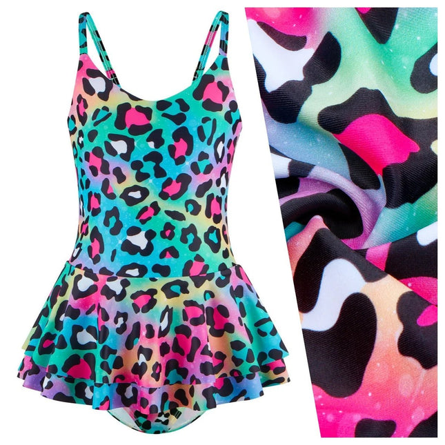 Tankini Set Leopard Girl Swimsuit Beach Sundress - Tankini Set - Girlymax - Mad Fly Essentials
