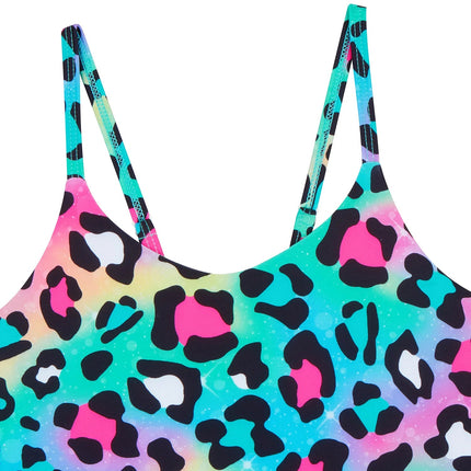 Tankini Set Leopard Girl Swimsuit Beach Sundress - Tankini Set - Girlymax - Mad Fly Essentials