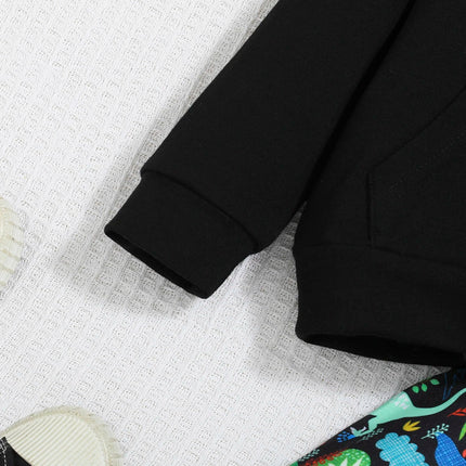 Tracksuit Boys Autumn Animal Casual Hooded Tracksuit Set - Tracksuit - Top and top - Mad Fly Essentials