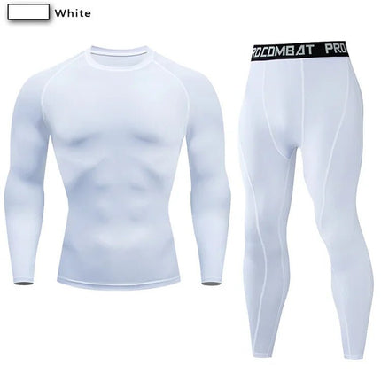 Tracksuit Men Compression Sportswear Yoga Sets - Tracksuit - Day South Valley - Mad Fly Essentials