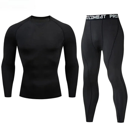 Tracksuit Men Compression Sportswear Yoga Sets - Tracksuit - Day South Valley - Mad Fly Essentials