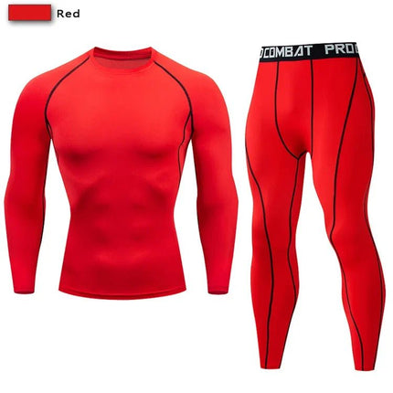 Tracksuit Men Compression Sportswear Yoga Sets - Tracksuit - Day South Valley - Mad Fly Essentials