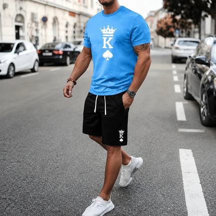 Tracksuit Men Fashion King Crown Spade Tracksuit Sets - Tracksuit - BKLD - Mad Fly Essentials