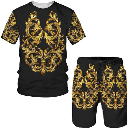 Tracksuit Men Summer Short Baroque Tracksuit - Tracksuit - Polaris - Mad Fly Essentials