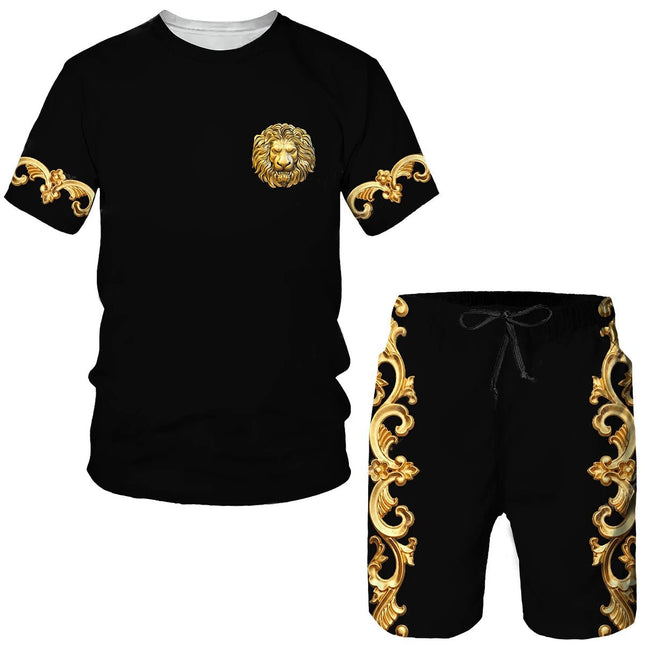Tracksuit Men Summer Short Baroque Tracksuit - Tracksuit - Polaris - Mad Fly Essentials