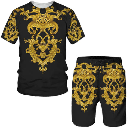 Tracksuit Men Summer Short Baroque Tracksuit - Tracksuit - Polaris - Mad Fly Essentials