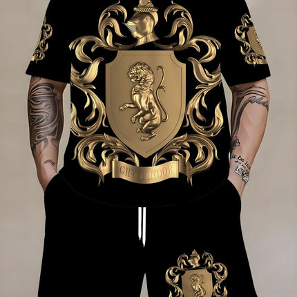 Tracksuit Men Summer Short Baroque Tracksuit Set - Tracksuit - Polaris - Mad Fly Essentials