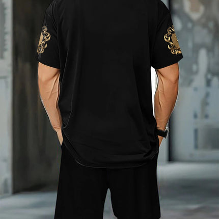 Tracksuit Men Summer Short Baroque Tracksuit Set - Tracksuit - Polaris - Mad Fly Essentials