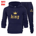 Navy blue-king