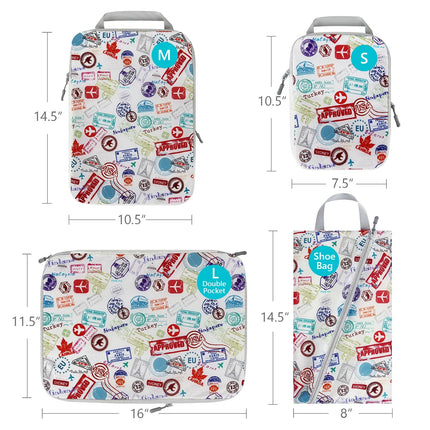 Travel Gear Luggage Packing Cubes Shoe Bags - Travel Gear - SUNSING - Mad Fly Essentials