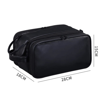 Travel Gear Men Organizer Leather Cosmetic Beauty Bag - Travel Gear - COOLOST - Mad Fly Essentials