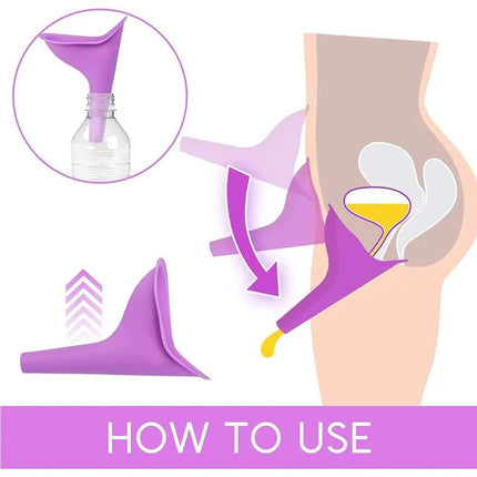 Travel Gear Women Female Silicone Camping Urinal - Travel Gear - Ifitu - Mad Fly Essentials