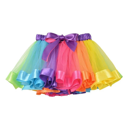 Tutu Dress Baby Girl Rainbow Ballet Dance Skirt - Tutu Dress - Baby J - Mad Fly Essentials