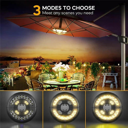 Umbrella 28 - LED USB Tent Patio Light Garden Decor - Garden Decor - LEDP - Mad Fly Essentials
