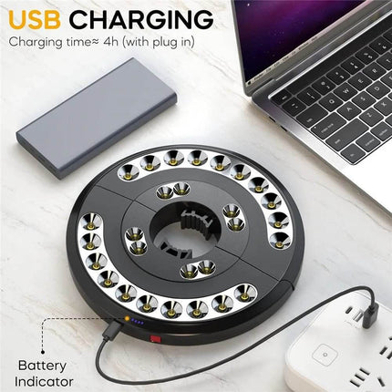 Umbrella 28 - LED USB Tent Patio Light Garden Decor - Garden Decor - LEDP - Mad Fly Essentials