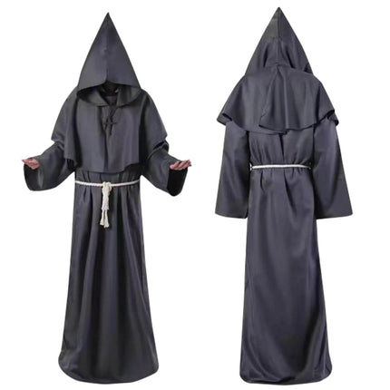 umorden Medieval Monk Hooded Cape Men Costume Wear - Costume Wear - umorden - Mad Fly Essentials