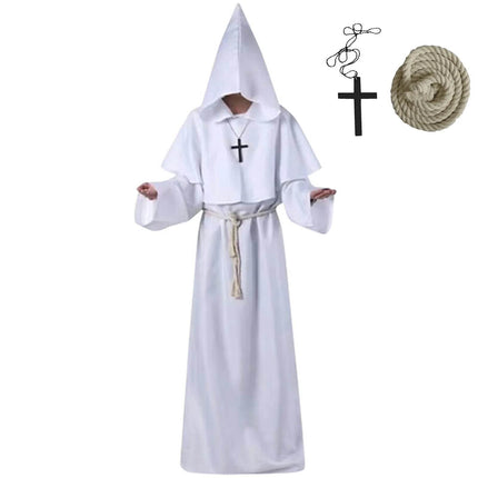 umorden Medieval Monk Hooded Cape Men Costume Wear - Costume Wear - umorden - Mad Fly Essentials