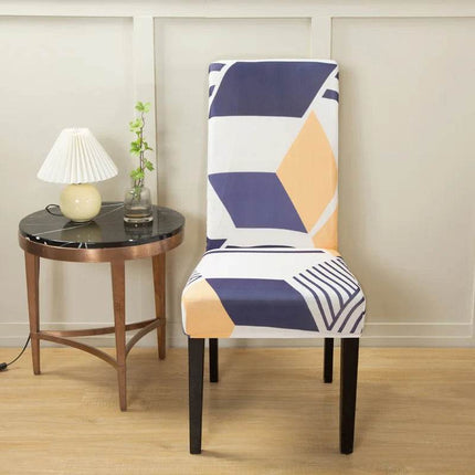 Universal Elastic Geometric Chair Slipcover - Slipcover - Housmife - Mad Fly Essentials
