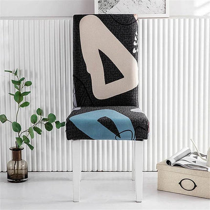 Universal Elastic Geometric Chair Slipcover - Slipcover - Housmife - Mad Fly Essentials