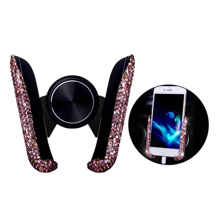 Universal Rhinestone Smartphone Holder Auto Essentials - Auto Essentials - BLALION - Mad Fly Essentials