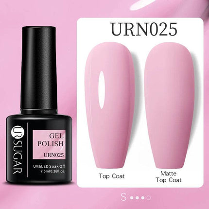 UR SUGAR 7.5ml Pink Purple Glitter Gel Polish Nail Essentials - Nail Essentials - Rosalind - Mad Fly Essentials