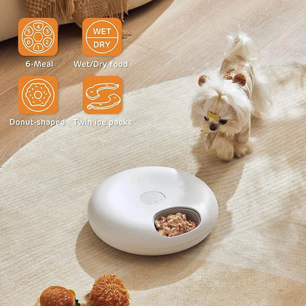 Nicrew USB Smart Food Dispenser Pet Essentials - Mad Fly Essentials