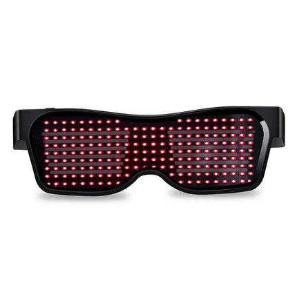 USB Futuristic Eyewear LED Luminous Sunglasses Party Essentials - Party Essentials - Sololandor - Mad Fly Essentials