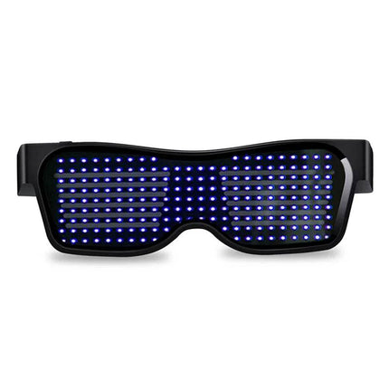 USB Futuristic Eyewear LED Luminous Sunglasses Party Essentials - Party Essentials - Sololandor - Mad Fly Essentials