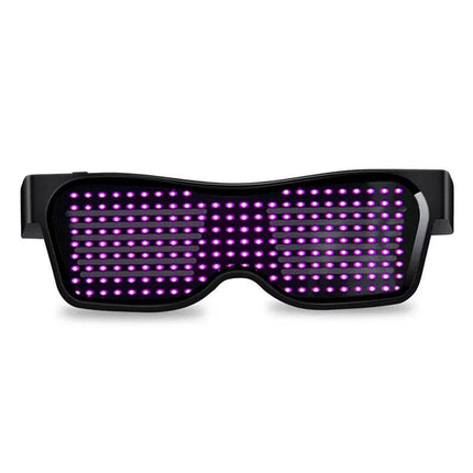 USB Futuristic Eyewear LED Luminous Sunglasses Party Essentials - Party Essentials - Sololandor - Mad Fly Essentials