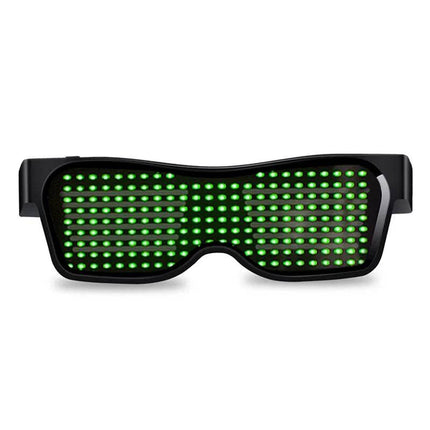 USB Futuristic Eyewear LED Luminous Sunglasses Party Essentials - Party Essentials - Sololandor - Mad Fly Essentials