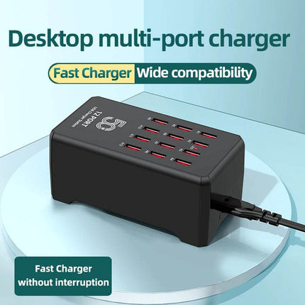 USB Multi Dock Charging Station Home Essentials - Home Essentials - Wenjie Brother - Mad Fly Essentials