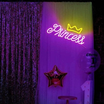 USB Powered LED Princess Wall Sign Decor - Sign Decor - Acosh neon - Mad Fly Essentials