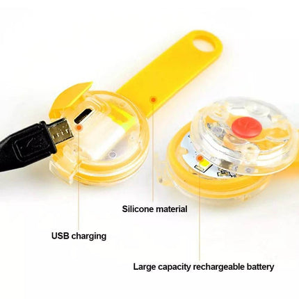 USB - Rechargeable Dog Anti - Lost LED Collar Pet Essentials - Pet Essentials - Pet Essentials - Mad Fly Essentials