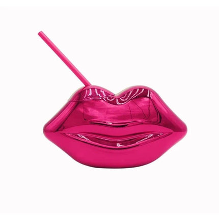Lip Retro Straw Cups Party Essentials - Mad Fly Essentials
