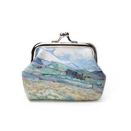 Van Gogh Floral Small Coin Purse Women Accessories - Women Accessories - MIYAHOUSE - Mad Fly Essentials