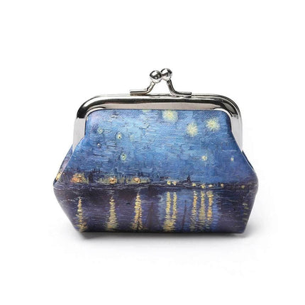 Van Gogh Floral Small Coin Purse Women Accessories - Women Accessories - MIYAHOUSE - Mad Fly Essentials