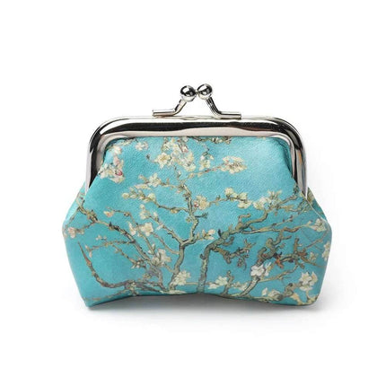 Van Gogh Floral Small Coin Purse Women Accessories - Women Accessories - MIYAHOUSE - Mad Fly Essentials