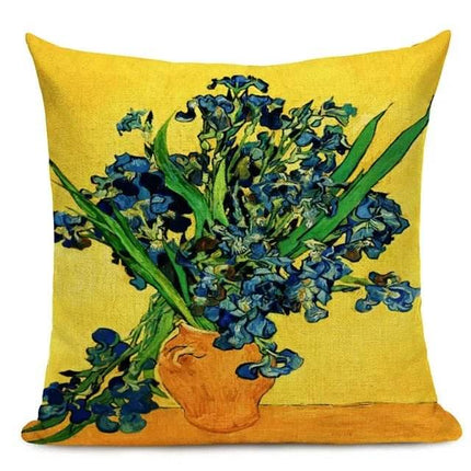 Van Gogh Oil Painting Art 45x45CM Throw Pillow - Throw Pillow - Starlight - Mad Fly Essentials