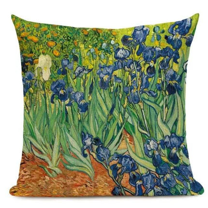 Van Gogh Oil Painting Art 45x45CM Throw Pillow - Throw Pillow - Starlight - Mad Fly Essentials