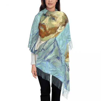 Van Gogh Tassel 3D Scarf - Mad Fly Essentials