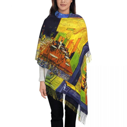 Van Gogh Tassel 3D Scarf - Mad Fly Essentials