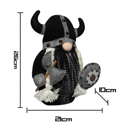 Viking Solider Gnome Warrior Faceless Figurine - Figurine - Party Essentials - Mad Fly Essentials