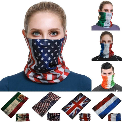 Vintage 14 Style Flag Face Mask Balaclava - Balaclava - Jiusuyi - Mad Fly Essentials