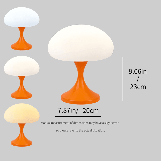 Vintage Bedroom LED USB Mushroom Desk Lamp - Desk Lamp - Nordic Creations - Mad Fly Essentials