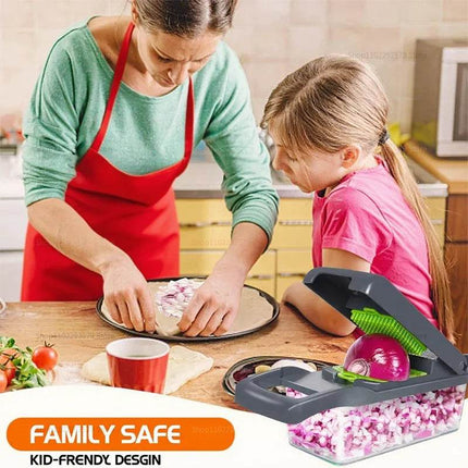 Walfos Vegetable Cutter Chopper Kitchen Essentials - Kitchen Essentials - MYVIT - Mad Fly Essentials