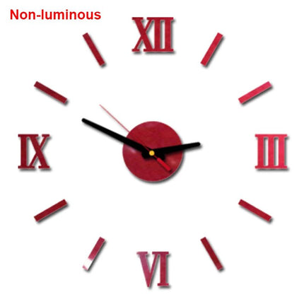 Wall Clock Luminous Modern Digital 3D - DIY Clock - Wall Clock - Home Deluxe - Mad Fly Essentials