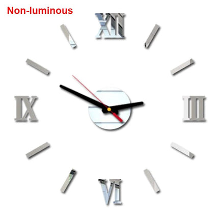 Wall Clock Luminous Modern Digital 3D - DIY Clock - Wall Clock - Home Deluxe - Mad Fly Essentials