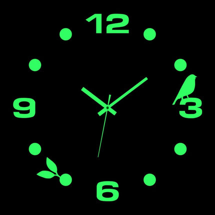 Wall Clock Luminous Modern Digital 3D - DIY Clock - Wall Clock - Home Deluxe - Mad Fly Essentials